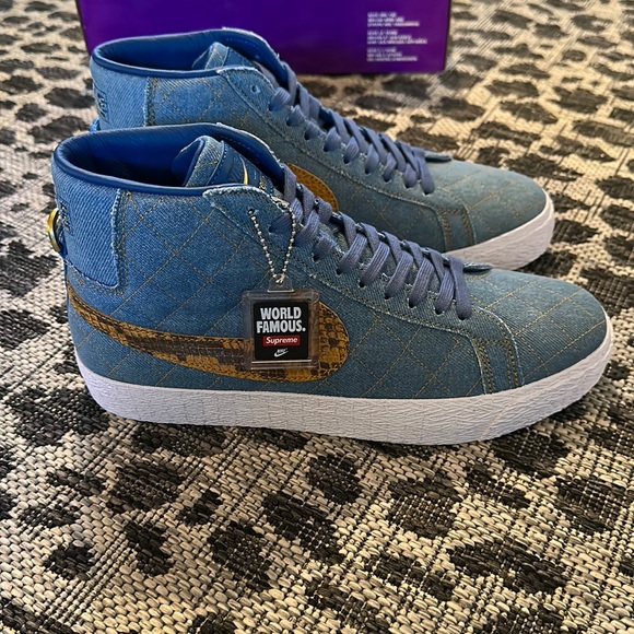 NWT Nike x Supreme Zoom Blazer Mid QS 2 - Picture 1 of 7